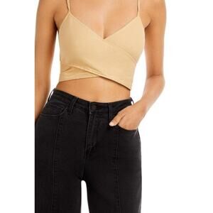 NWOT Derek Lam 10 Crosby Sz 8   GIANNA Wrap Bustier Crop Top